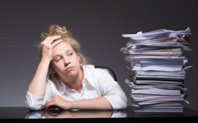 El síndrome de burnout o trabajador quemado